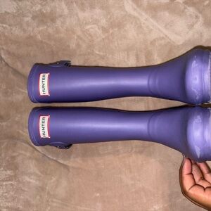 Hunter Purple Rain Boots